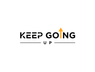 Keep Going Up logo design by Adundas