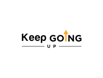 Keep Going Up logo design by Adundas