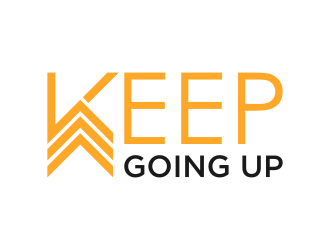 Keep Going Up logo design by almaula