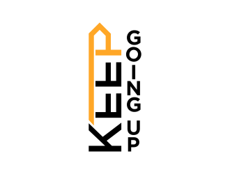 Keep Going Up logo design by almaula