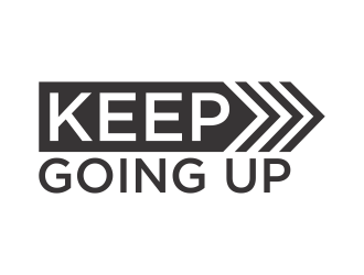 Keep Going Up logo design by almaula