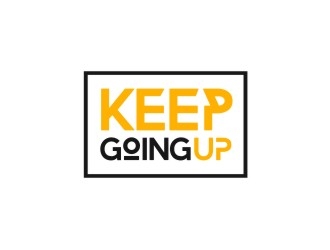 Keep Going Up logo design by maspion