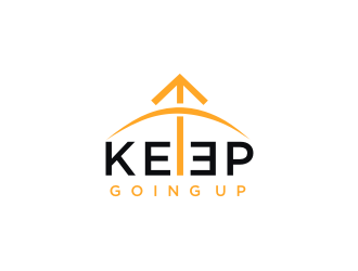 Keep Going Up logo design by EkoBooM