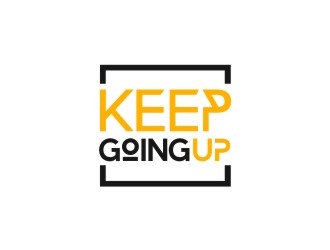 Keep Going Up logo design by maspion