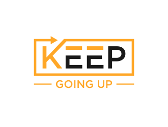 Keep Going Up logo design by haidar