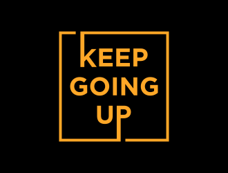 Keep Going Up logo design by haidar