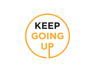 Keep Going Up logo design by haidar