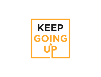 Keep Going Up logo design by haidar