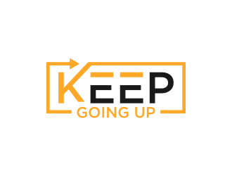 Keep Going Up logo design by haidar