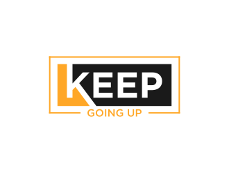 Keep Going Up logo design by haidar