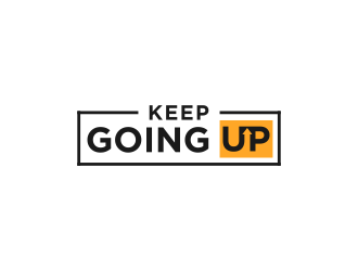 Keep Going Up logo design by haidar