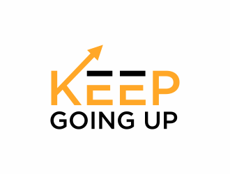 Keep Going Up logo design by eagerly