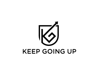 Keep Going Up logo design by Foxcody