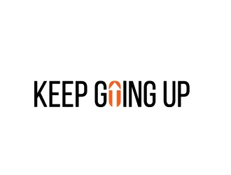 Keep Going Up logo design by Foxcody