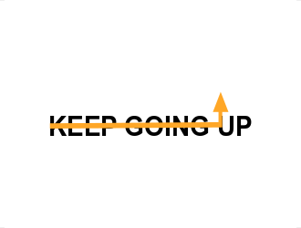 Keep Going Up logo design by citradesign