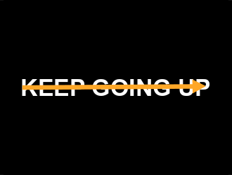 Keep Going Up logo design by citradesign