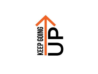 Keep Going Up logo design by Foxcody