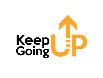 Keep Going Up logo design by AamirKhan