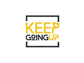 Keep Going Up logo design by maspion