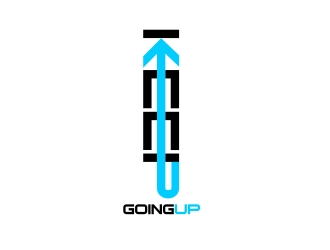 Keep Going Up logo design by aura