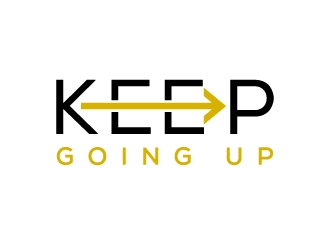 Keep Going Up logo design by BrainStorming