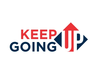 Keep Going Up logo design by cikiyunn