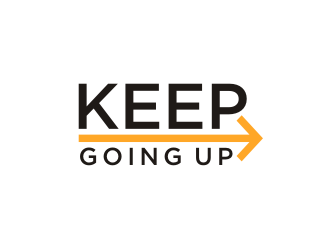 Keep Going Up logo design by blessings