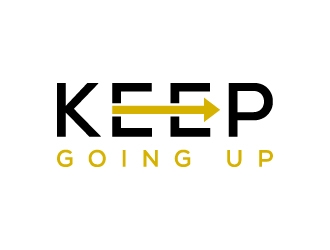 Keep Going Up logo design by BrainStorming