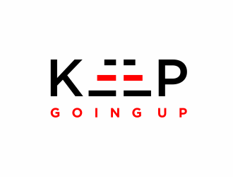 Keep Going Up logo design by Msinur