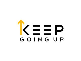 Keep Going Up logo design by uptogood