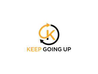 Keep Going Up logo design by azizah