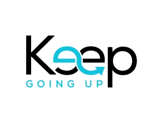 Keep Going Up logo design by BrainStorming