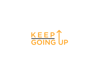 Keep Going Up logo design by EkoBooM