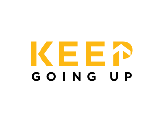 Keep Going Up logo design by uptogood