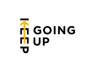 Keep Going Up logo design by uptogood