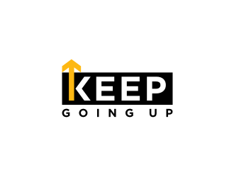 Keep Going Up logo design by uptogood