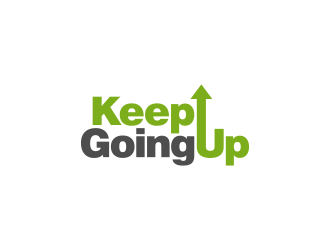 Keep Going Up logo design by rezadesign