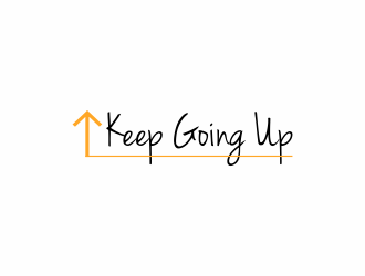 Keep Going Up logo design by luckyprasetyo