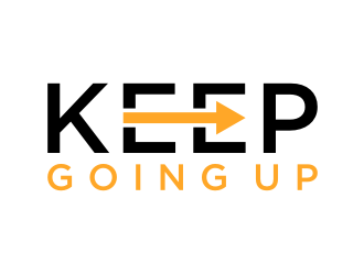 Keep Going Up logo design by puthreeone