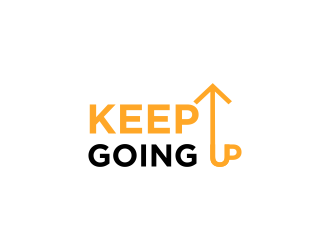 Keep Going Up logo design by luckyprasetyo