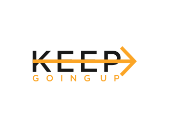 Keep Going Up logo design by bricton