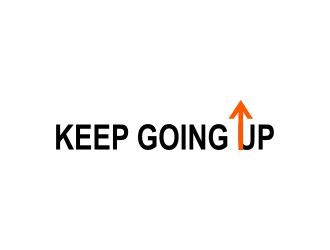 Keep Going Up logo design by alhamdulillah