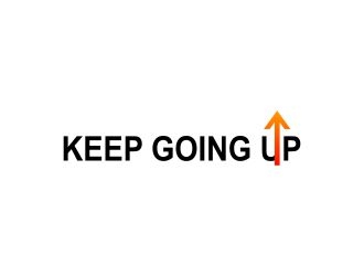 Keep Going Up logo design by alhamdulillah