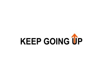 Keep Going Up logo design by alhamdulillah