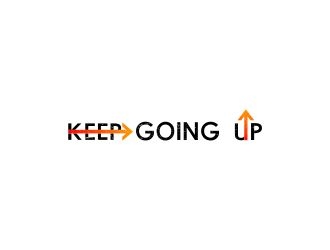 Keep Going Up logo design by alhamdulillah