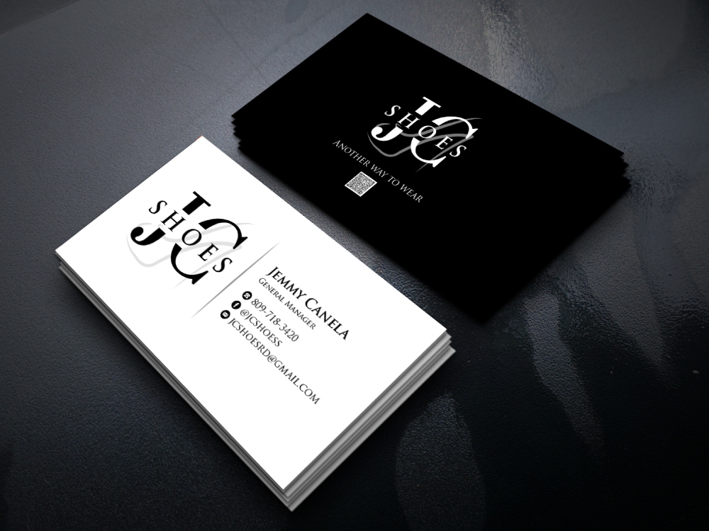 JC Shoes logo design by labo