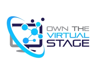 Own the Virtual Stage logo design by kgcreative