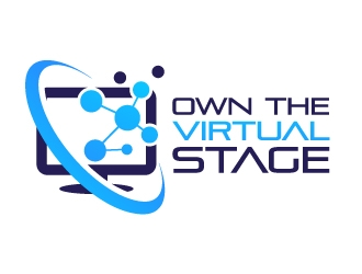 Own the Virtual Stage logo design by kgcreative