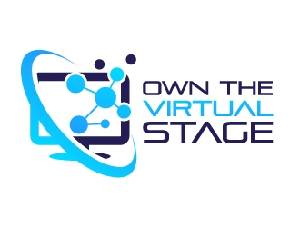 Own the Virtual Stage logo design by kgcreative