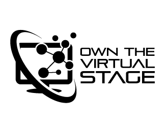 Own the Virtual Stage logo design by kgcreative